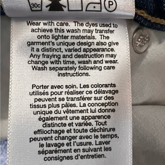 Silver Jeans Co. Womens Highly Desirable High Rise Trouser Leg Jeans Size 24 - Picture 14 of 15